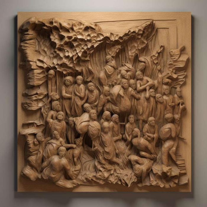 نموذج ثلاثي الأبعاد لآلة CNC 3D Art 